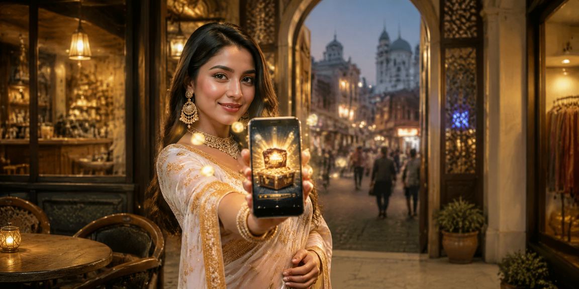 রাজশাহীতে ক্যাসিনো অ্যাপ রিভিউ দেখছেন মহিলা
